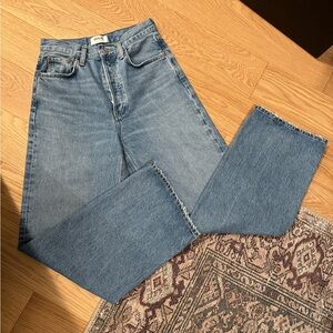 Agolde like new low slung baggy denim